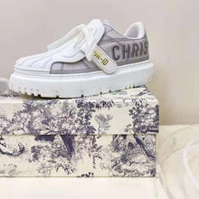 Load image into Gallery viewer, Dior Women Shoes Dior-ID Sneaker Gray Reflective Technical Fabric