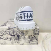 Load image into Gallery viewer, Dior Women Shoes Dior-ID Sneaker White and French Blue Technical Fabric