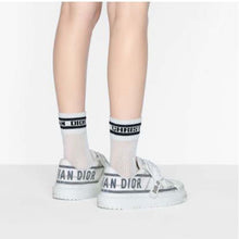 Load image into Gallery viewer, Dior Women Shoes Dior-ID Sneaker White and French Blue Technical Fabric