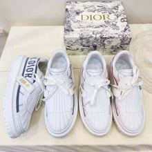 Load image into Gallery viewer, Dior Women Shoes Dior-ID Sneaker White and French Blue Technical Fabric