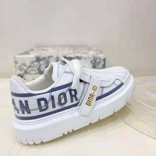 Load image into Gallery viewer, Dior Women Shoes Dior-ID Sneaker White and French Blue Technical Fabric