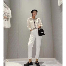 Load image into Gallery viewer, Dior Women Shoes Dior Code Loafer Black Brushed Calfskin