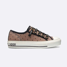 Load image into Gallery viewer, Dior Women Shoes Walkndior Plumetis Sneaker 5cm Heel-Brown