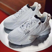 Load image into Gallery viewer, Fendi Men Sneakers White Caiman Low-Tops