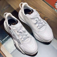 Load image into Gallery viewer, Fendi Men Sneakers White Caiman Low-Tops
