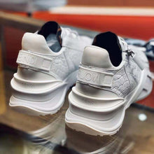 Load image into Gallery viewer, Fendi Men Sneakers White Caiman Low-Tops