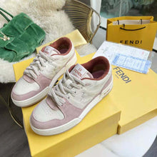 Load image into Gallery viewer, Fendi Unisex Match Low-Tops in Pink Suede