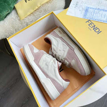 Load image into Gallery viewer, Fendi Unisex Match Low-Tops in Pink Suede