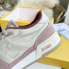 Load image into Gallery viewer, Fendi Unisex Match Low-Tops in Pink Suede