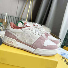 Load image into Gallery viewer, Fendi Unisex Match Low-Tops in Pink Suede