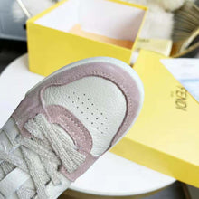 Load image into Gallery viewer, Fendi Unisex Match Low-Tops in Pink Suede