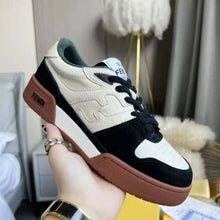 Load image into Gallery viewer, Fendi Unisex Match Low Tops in Black Suede