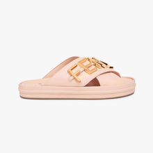 Load image into Gallery viewer, Fendi Women Fendigraphy Pink Leather Slides