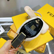 Load image into Gallery viewer, Fendi Women First White Sheepskin High-Heeled Sandals