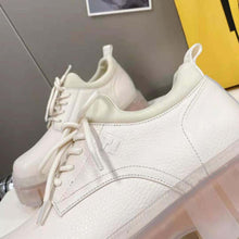 Load image into Gallery viewer, Fendi Women Force Beige Leather Lace-Ups