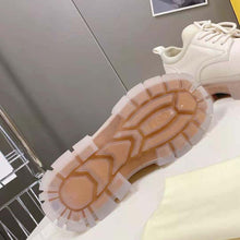 Load image into Gallery viewer, Fendi Women Force Beige Leather Lace-Ups