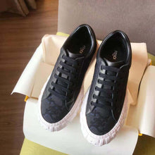 Load image into Gallery viewer, Fendi Women Force Black Fabric Low-Top Sneakers