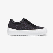 Load image into Gallery viewer, Fendi Women Force Black Fabric Low-Top Sneakers