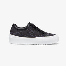 Load image into Gallery viewer, Fendi Women Force Black Fabric Low-Top Sneakers