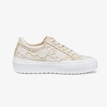 Load image into Gallery viewer, Fendi Women Force White Fabric Low-Top Sneakers