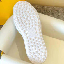 Load image into Gallery viewer, Fendi Women Force White Fabric Low-Top Sneakers