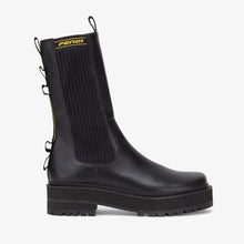 Load image into Gallery viewer, Fendi Women Promenades Black Leather Biker Boots