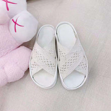 Load image into Gallery viewer, Fendi Women Reflections White Stretch Lace Slides