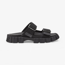 Load image into Gallery viewer, Fendi Women Sandals Black Fabric Sandals