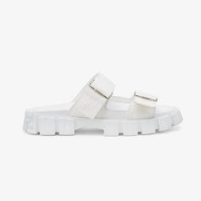 Load image into Gallery viewer, Fendi Women Sandals White Fabric Sandals