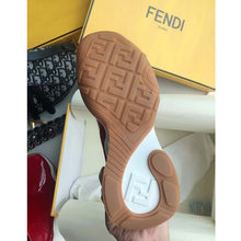 Load image into Gallery viewer, Fendi Women Sneakers Snug-Fit FFluid Sneakers Glossy Red Neoprene