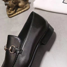 Load image into Gallery viewer, Gucci GG Men Gucci Jordaan Leather Loafer Black Leather Horsebit Blake Construction