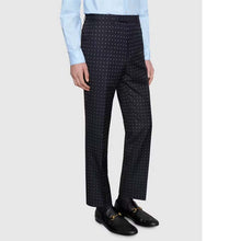 Load image into Gallery viewer, Gucci GG Men Gucci Jordaan Leather Loafer Black Leather Horsebit Blake Construction