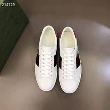 Load image into Gallery viewer, Gucci GG Unisex Ace Sneaker Cat Green Red Web Gucci Cat Embroidery