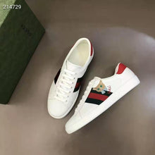 Load image into Gallery viewer, Gucci GG Unisex Ace Sneaker Cat Green Red Web Gucci Cat Embroidery