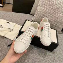 Load image into Gallery viewer, Gucci GG Unisex Ace Sneaker with Interlocking G House Web White Leather