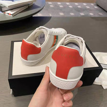 Load image into Gallery viewer, Gucci GG Unisex Ace Sneaker with Interlocking G House Web White Leather