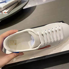 Load image into Gallery viewer, Gucci GG Unisex Ace Sneaker with Interlocking G Patch White Leather