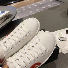 Load image into Gallery viewer, Gucci GG Unisex Ace Sneaker with Interlocking G Patch White Leather