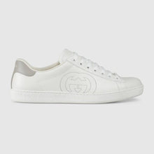 Load image into Gallery viewer, Gucci GG Unisex Ace Sneaker with Interlocking G White Leather