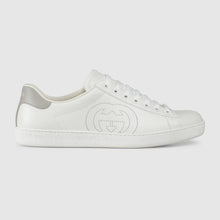 Load image into Gallery viewer, Gucci GG Unisex Ace Sneaker with Interlocking G White Leather