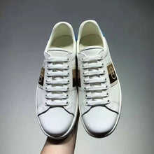 Load image into Gallery viewer, Gucci GG Unisex Ace Sneaker with Interlocking G White Leather Light Blue