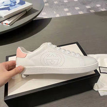 Load image into Gallery viewer, Gucci GG Unisex Ace Sneaker with Interlocking G White Scrap Less Leather