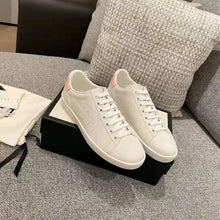 Load image into Gallery viewer, Gucci GG Unisex Ace Sneaker with Interlocking G White Scrap Less Leather