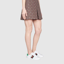 Load image into Gallery viewer, Gucci GG Unisex Ace Sneaker with Kitten White Scrap Less Leather