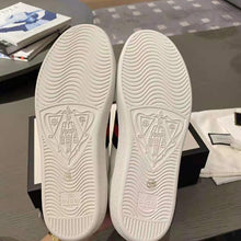 Load image into Gallery viewer, Gucci GG Unisex Ace Sneaker with Kitten White Scrap Less Leather