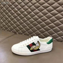 Load image into Gallery viewer, Gucci GG Unisex Bananya Ace Sneaker White Leather with Green and Red Web