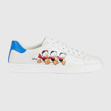 Load image into Gallery viewer, Gucci GG Unisex Disney x Gucci Donald Duck Ace Sneaker-White