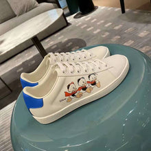 Load image into Gallery viewer, Gucci GG Unisex Disney x Gucci Donald Duck Ace Sneaker-White