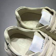 Load image into Gallery viewer, Gucci GG Unisex Disney x Gucci Donald Duck Rhyton Sneaker Ivory Leather
