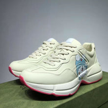 Load image into Gallery viewer, Gucci GG Unisex Doraemon x Gucci Rhyton Sneaker Ivory Leather-Beige